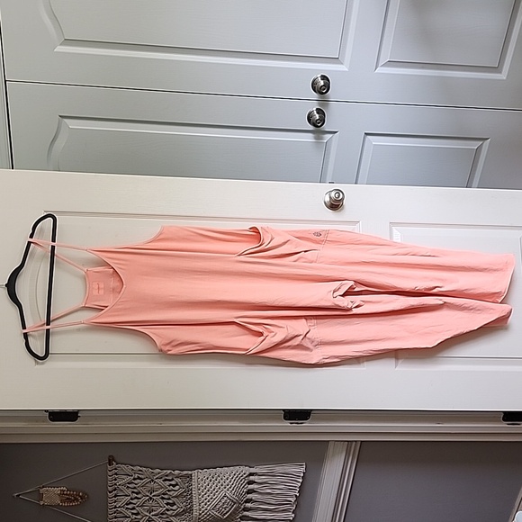 NWOT Free People FP MOVEMENT Hot Shot Onesie Melon size L - Picture 8 of 16